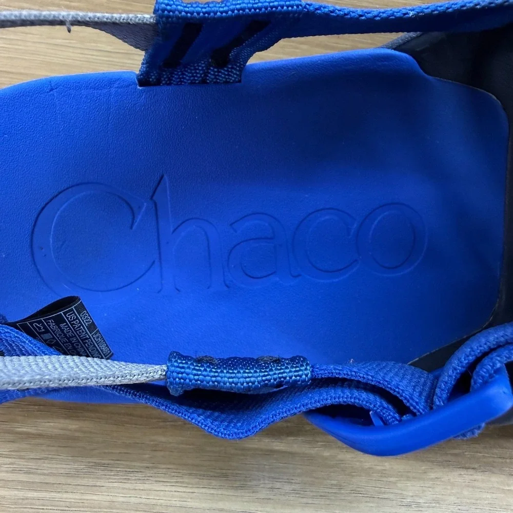 CHACO Chillos Blue Clogs Mens 11 Waterproof Outdoor Sport Slip‎ On